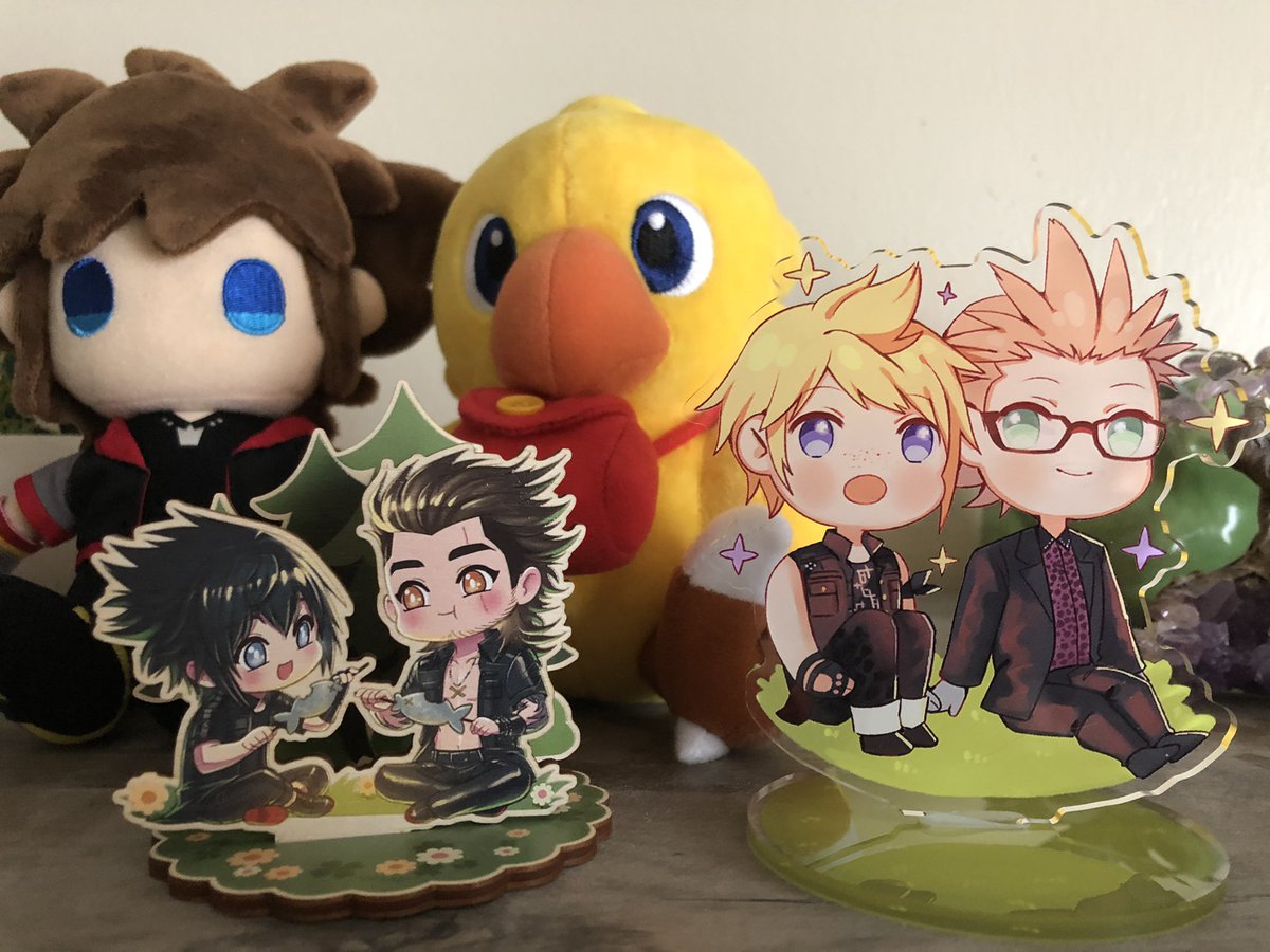 I wanted to post that I finally got my <a href="/GladNoctZine/">Lost in the Wild: A GladNoct Zine</a> &amp; <a href="/promniszine/">Found Beneath the Stars: A Promnis Zine</a> 🥺 its all so BEAUTIFUL! I could only picture a few of the lovely things because I already hung up and set out a lot of the other goodies so theyre spread around the room 💖 Thank you to everyone who contributed!