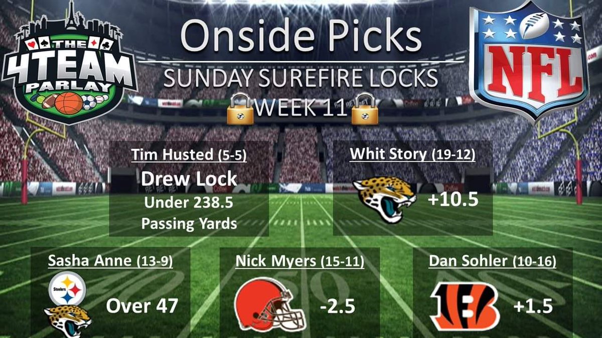 DidierDarin's tweet photo. The crew from @The4TeamParlay with their #SundayLocks for today. #FinsUp #TuaTime #NFL https://t.co/oYBB5s0YEV