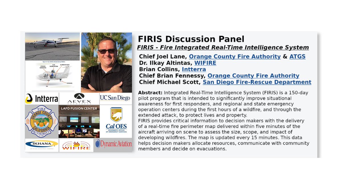 RSFire2020's tweet photo. Do not miss the final day of the 1st Annual 
@ASPRSorg Pacific Southwest Region #RemoteSensing &amp; #WildlandFire Symposium this Monday at 2:00 PST.
 
Speakers: @OCFAChief, @SDFD, @intterra, @WIFIRELab, @SDGE, &amp; @UCSBgeog

Register here: https://t.co/QImoMl6FZ8
 
#RSFire2020 #ASPRS https://t.co/AAwW4cUkbd