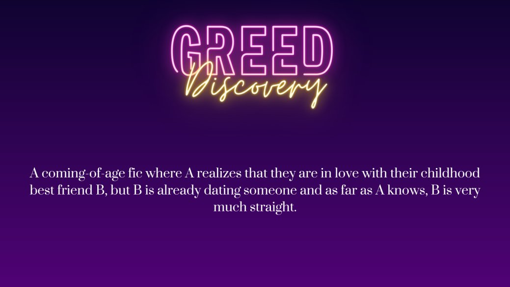 sEXOrgasmicfest's tweet photo. GREED | Discovery #sEXOrgasmic2021 https://t.co/kcmHKChvJA