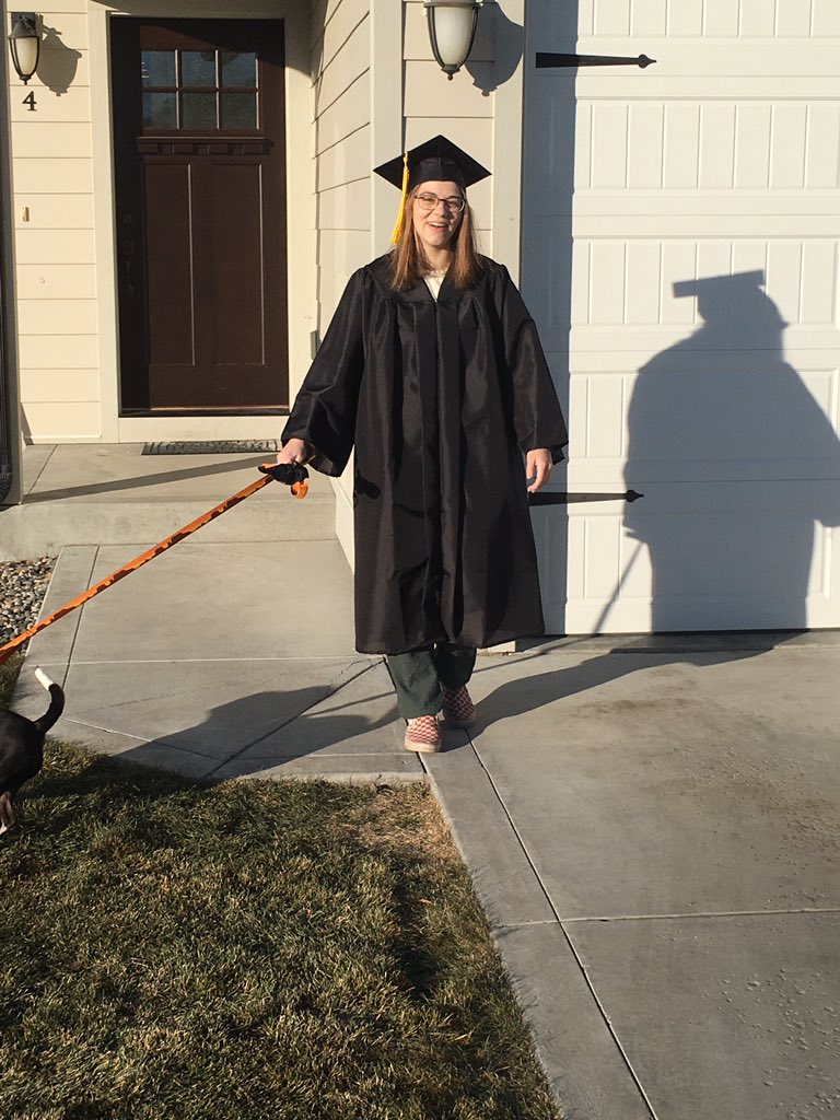 JamesDukeIII's tweet photo. Congratulations @madelineduke13 for finishing your Environmental Horticulture @montanastate! #CatGrad20 https://t.co/Dgkua4GFmn