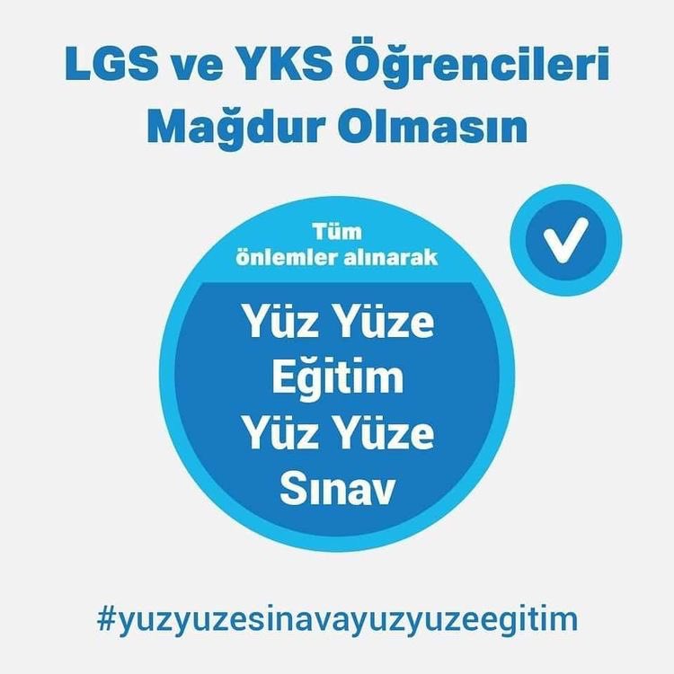 #yuzyuzesinavayuzyuzeegitim yüzyüze eğitim istiyoruz.