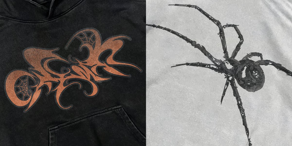ROBOTKAO's tweet photo. MERCH DROP FOR @44CASTLES  &amp; @cae 🕷️🦇🔥
Collab with @j6cob // 1/7 https://t.co/waGqWhBrSv
