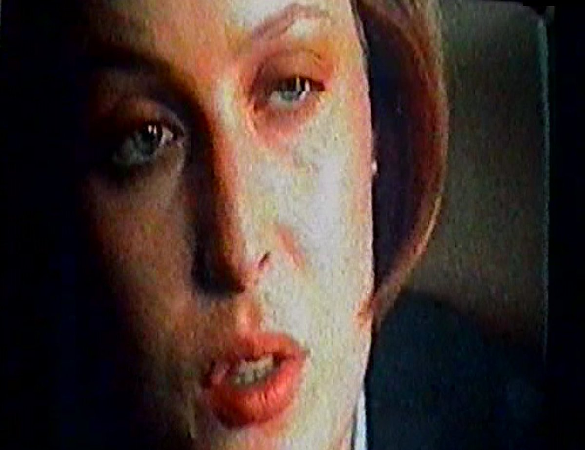 vermillien's tweet photo. Found a cd circa 2003 full of my attempts to make screenshots of Dana Scully before the days of actual screen grabs. Taking photos of a tv screen with a webcam was a mission but as you can see totally worth it 🥸 https://t.co/k6S1gsnmHL