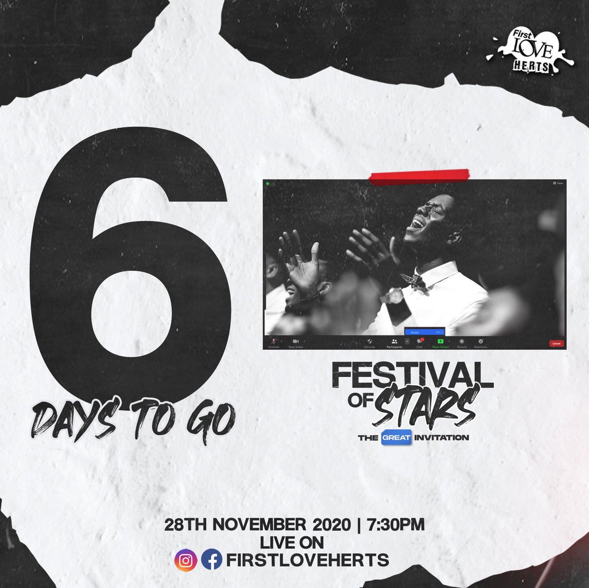 FirstLoveHerts's tweet photo. We are just 6 days away from our Festival of Stars: The Great Invitation! 

Don’t miss out - we’ve got some great things in store for you! 🤩

#uniofherts
#goherts
#firstloveherts
#freshers
#onlineevent https://t.co/Ldgfo2dQ5K