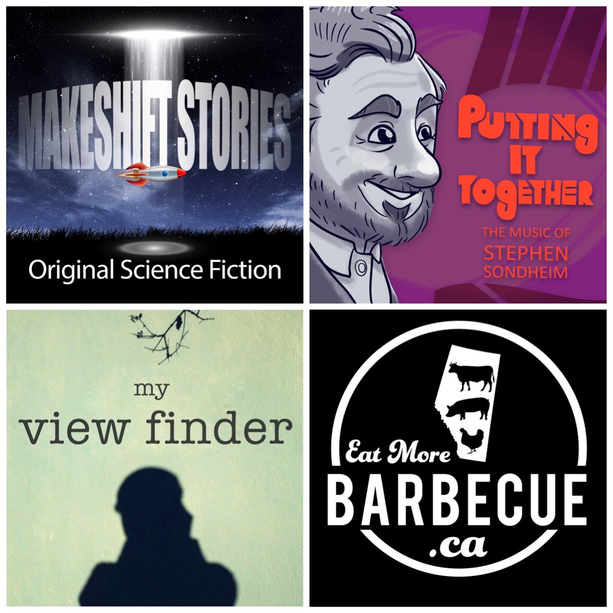 A&amp;E:
🎼 <a href="/sondheimpodcast/">Putting It Together</a>: New trailer! 
📖 <a href="/thereadalong/">The Read-Along</a>: Chapter 8
🍗 @themesshallpod: Sweet 🦷  foods
📚 <a href="/makeshift_scifi/">Makeshift Stories</a>: A special slide projector
🍖 <a href="/EatMoreBarbecue/">Eat More Barbecue</a>: <a href="/rockinronnie/">Ron Shewchuk</a> 
🤖 <a href="/kdvstm/">Kyle and Dave vs The Machine</a>: #TheInsiderMovie
📸 <a href="/MvfPodcast/">MVFPodcast</a>: Wilmer Aburto Part 2
🎧 l8r.it/wAkJ