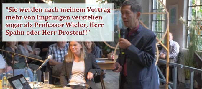 KonProg's tweet photo. [Thread in 10 - der #Angstprediger Sucharit #Bhakdi]

Wie Herr Bhakdi bei Impfungen irrationale Ängste zu verbreiten sucht.

Weil sein Schwachsinnsbuch über Covid-19, das er zusammen mit seiner Frau verfasste, nichts zum Thema Impfungen enthielt, hat er hier nachgeliefert.

1/10 https://t.co/3HxZ32OIZH