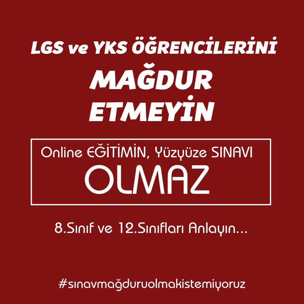 CengizTemirtas's tweet photo. Yüz yüze sınav,
Yüz yüze eğitim! 
#yuzyuzesinavayuzyuzeegitim https://t.co/FKRsDyDE1C