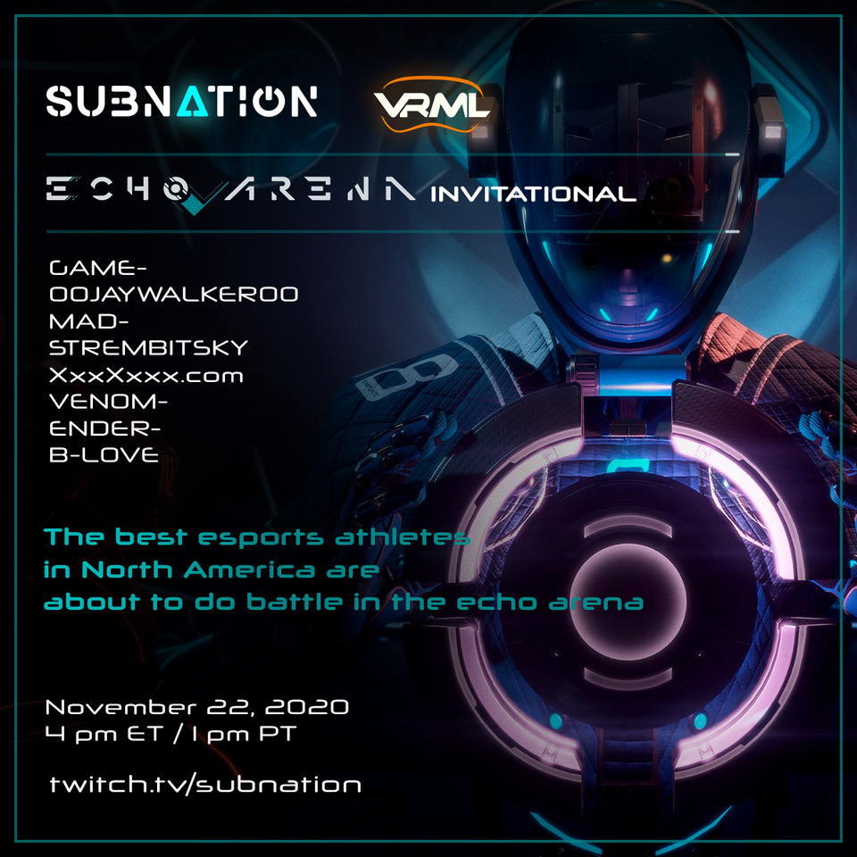 EAProjectMayhem's tweet image. GAMEDAY! Come watch our teammate get jooked in 1v1s at 1pm PST/4pm EST on 
twitch.tv/subnaition
@subnationgg @VRMasterLeague