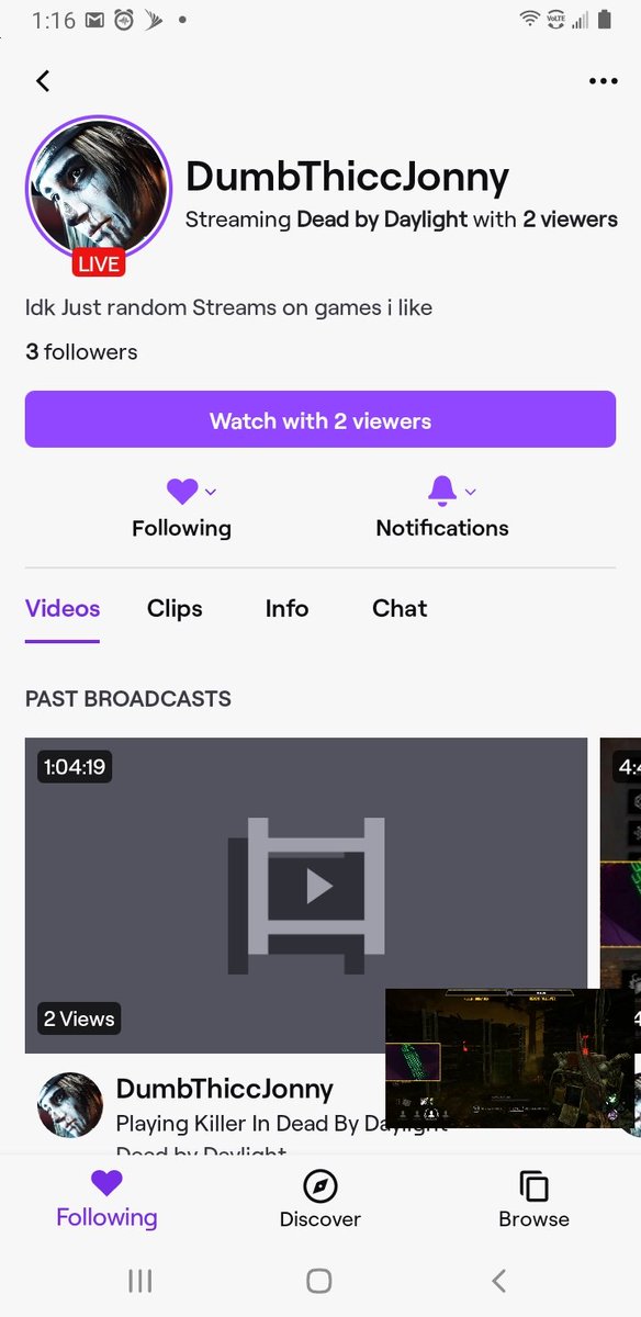 OutlastSpec's tweet photo. Everyone go follow my boys twitch hes on that grind streaming everydat https://t.co/LRV06NeTNQ