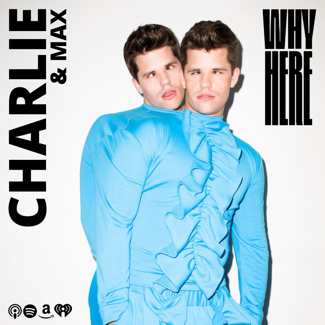 whyherepodcast's tweet photo. Sometimes we learn new words on Why Here. This week, we learn about “twinship” when @Charlie_Carver & @maxcarver explain what moving through the world is like with another being who knows you so well. We talk all of this and much more on this week’s episode. Link in bio. #whyhere https://t.co/j0b2DtFonP