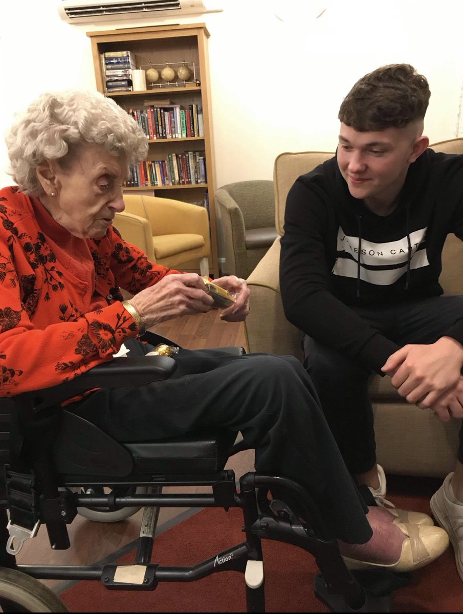 my wee gran was just days away from turning 100, heartbroken isn’t the word, my hero ❤️