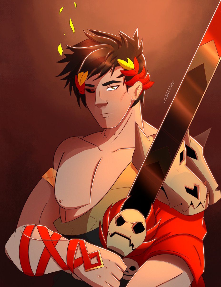 Eldergod_a's tweet photo. Commission for @Avenxizz #HadesGame https://t.co/SYBKB4lTWM