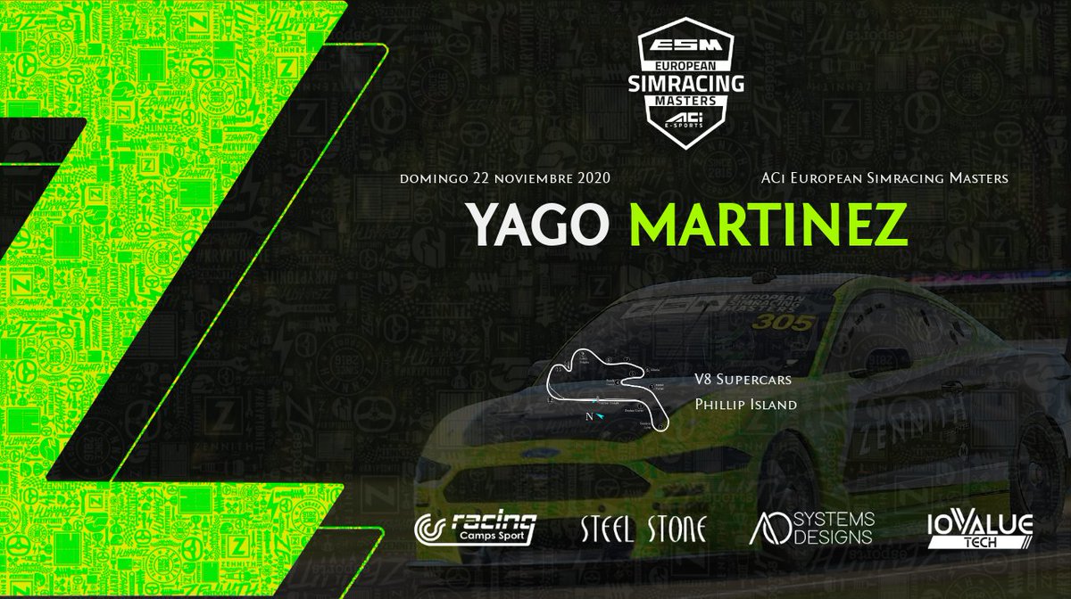 ZennithEsports's tweet photo. ¡Arranca la ACi European Simracing Masters!

Ya en directo en Zennith Live! Conéctate!
https://t.co/ED27AJKeYf https://t.co/72tqN8LyLo
