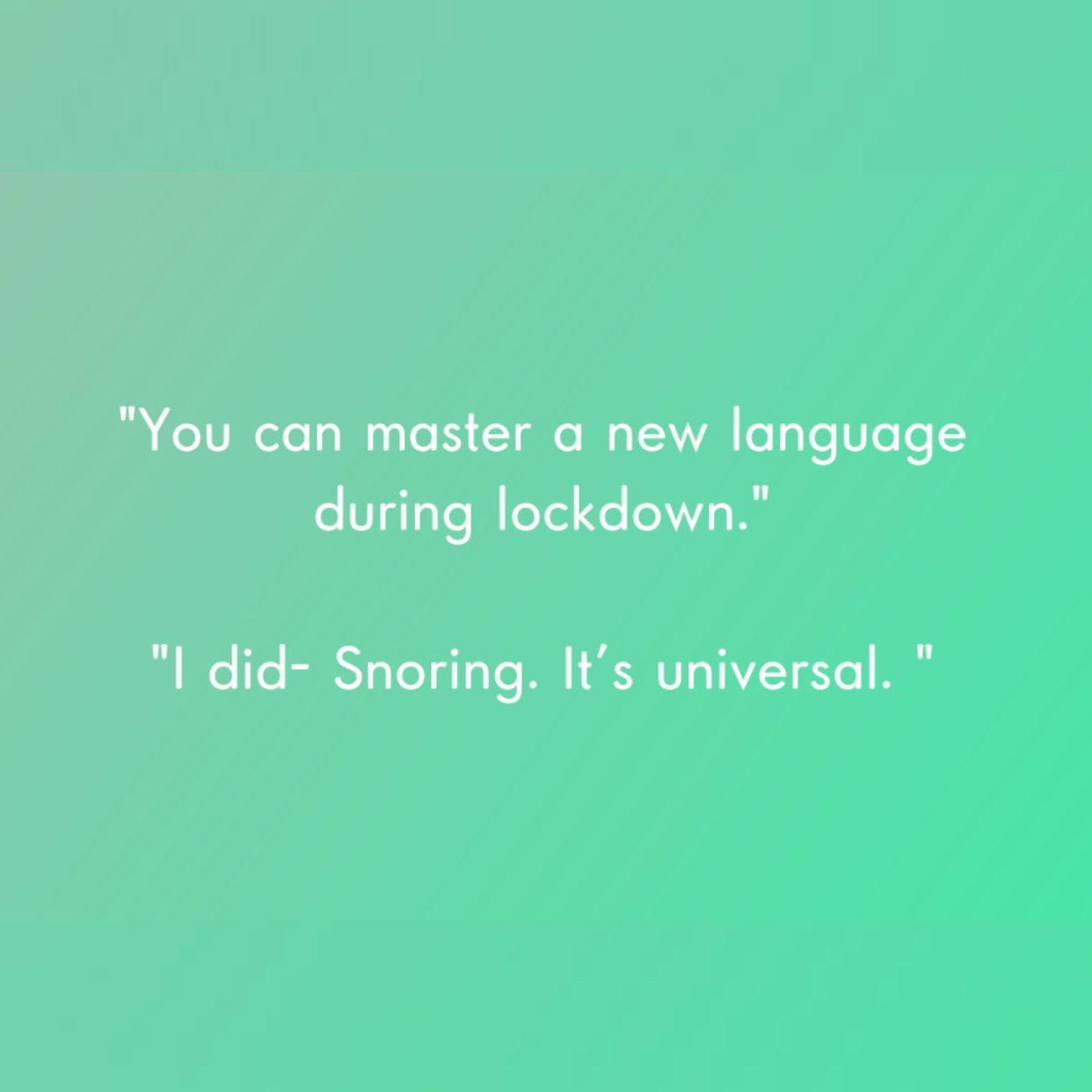 #productivity

Rest, so you can go the distance. 

#universal #language
#lockdown