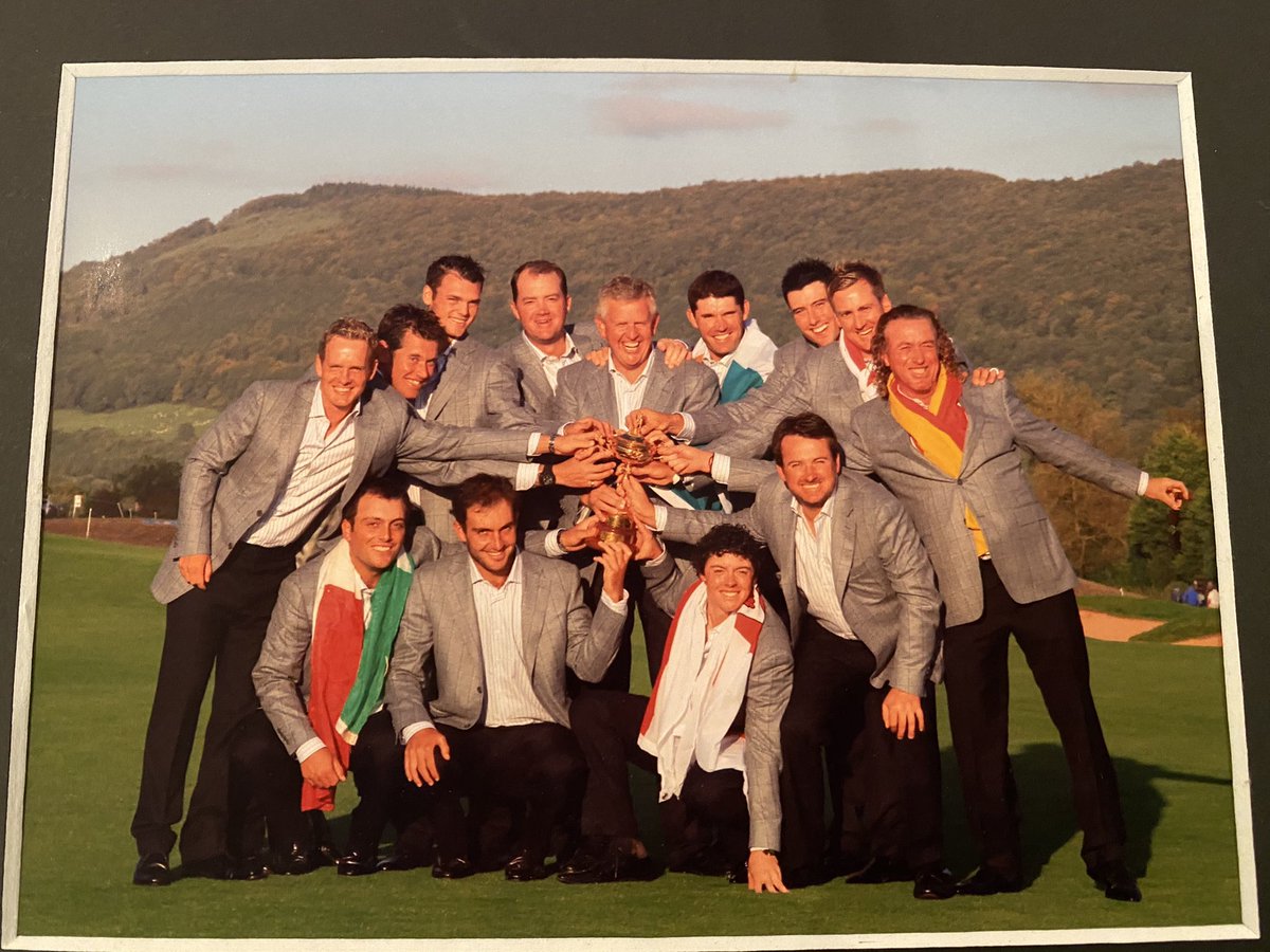 GoddersSteve's tweet photo. Day 17 of #lockdowngolf
Still in #ValeOfGlamorgan at @CelticManorGolf in 2013 to play @rydercup Twenty Ten course & Montgomerie course with @hockeyfareham legends
Lucky to play #RollsofMonmouth GC in September this year with @Hockleygolfclub group
#RyderCup #Golf #VisitWales https://t.co/DCG1iZhVjX