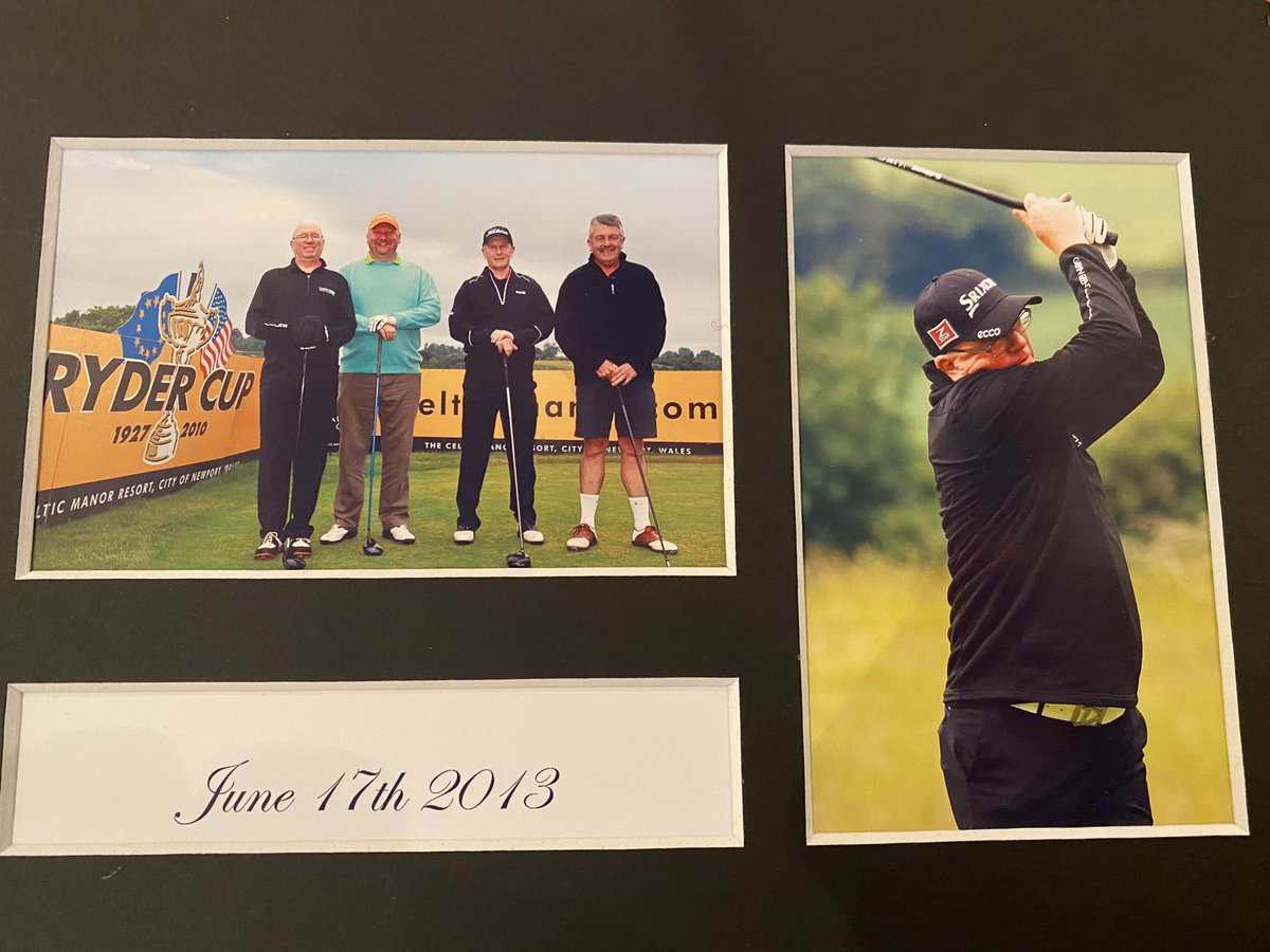 GoddersSteve's tweet photo. Day 17 of #lockdowngolf
Still in #ValeOfGlamorgan at @CelticManorGolf in 2013 to play @rydercup Twenty Ten course & Montgomerie course with @hockeyfareham legends
Lucky to play #RollsofMonmouth GC in September this year with @Hockleygolfclub group
#RyderCup #Golf #VisitWales https://t.co/DCG1iZhVjX