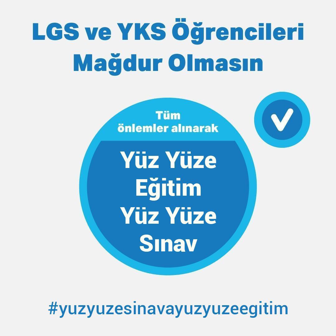Bir topluma kurallara uymak, sağlıklı yaşamak en iyi Eğitim kurumlarında öğretilir.. Bir neslin geleceği için #yuzyuzesinavayuzyuzeegitim <a href="/ziyaselcuk/">Ziya Selçuk</a> <a href="/drfahrettinkoca/">Dr. Fahrettin Koca</a>