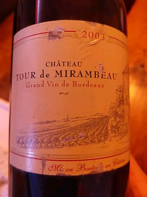 ChrisTonite's tweet photo. Nice very nice but clearly over the top now. Would've b…. Wine from Château Tour de Mirambeau via Vivino: https://t.co/UtNy3DnBh1 https://t.co/2ZK2Mcmyyj