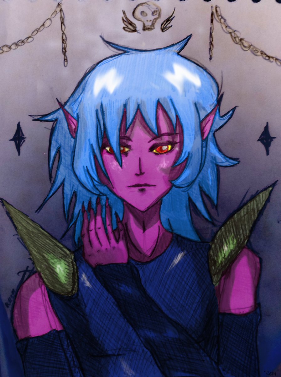 <a href="/ZoomSchwarz/">Larry Schwarz</a> some more #kappamikey fan art I made! Gonard's stage persona is cool and I love him.