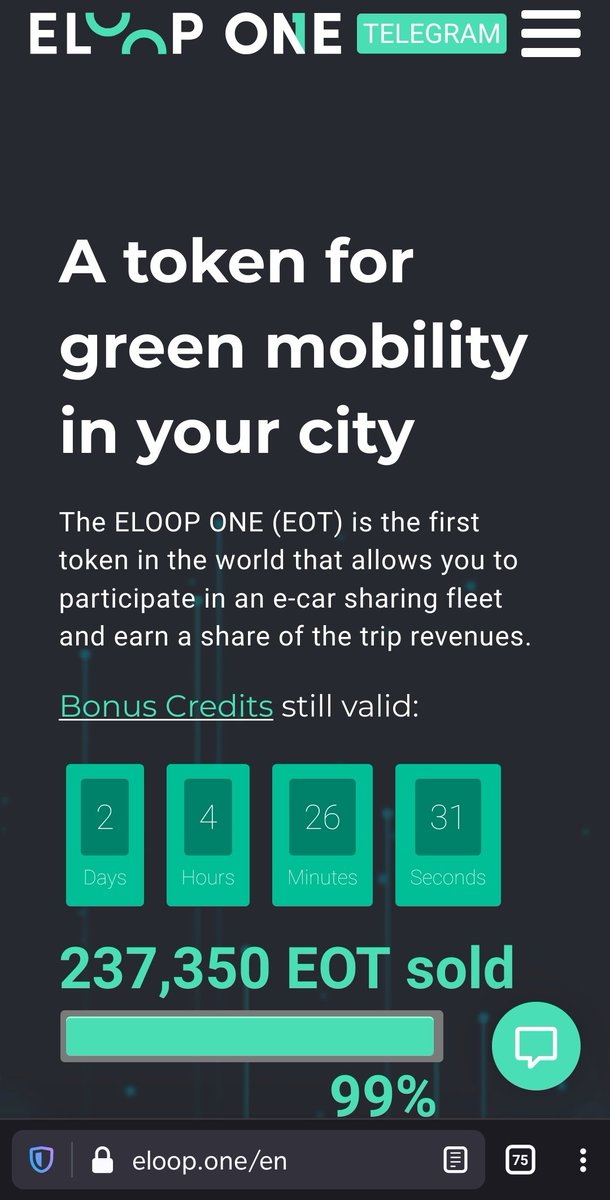 99% of @eloopcarsharing tokenized <a href="/BMWi/">BMW i</a> i3's bought by investors, well over a month before the campaign end.
<a href="/Tesla/">Tesla</a> #Model3 joining the fleet next!
#Vienna is world's 1st city with a #fleet of crowd-owned #sharing #ecars and #0bsnetwork is world's 1st zero bullshit #blockchain.