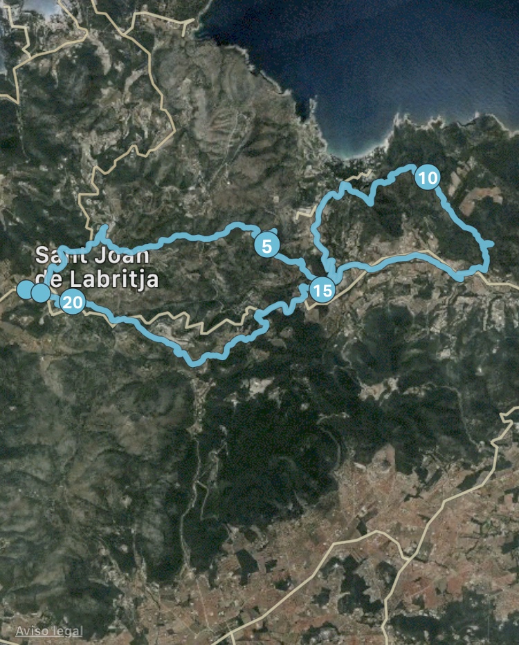 Setena excursió! Més de 20 kilòmetres en 5 hores per arribar a Es Culleram, un Santuari Púnic. Un plaer sempre amb <a href="/MarinaTT4/">Marina TT</a>. Gràcies a #22121uib coneixent l'illa pas a pas.