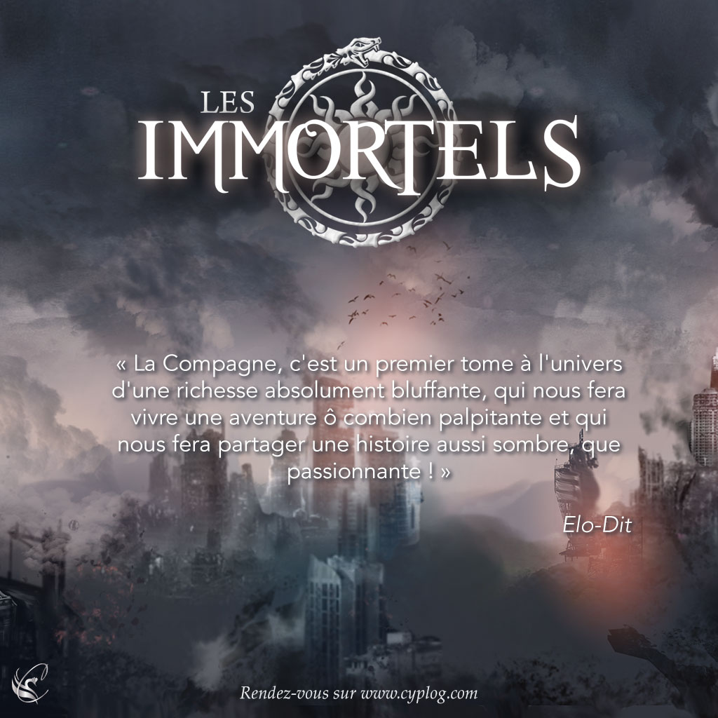#Retourschroniques

Les retours sur la saga des Immortels de <a href="/AmandaBayle/">Amanda Bayle</a> sont élogieux. 

Découvrez le tome 3, sorti il y a quelques jours, par ici -> cyplog.com/fr/livres/179-… 

Laissez-vous tenter :D
