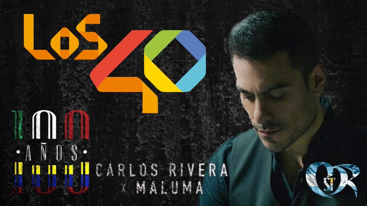 ArgSolosolotu's tweet photo. Hola! @Los40ar Queremos escuchar #100Años de #CarlosRivera y #Maluma Dejamos nuestro voto en el Ranking #Del40Al1 Muchas gracias!
@SonyMusicArg @WestWoodEntt @ClubSoloTu_Arg @LauriaProd https://t.co/VqDnKh5x3T