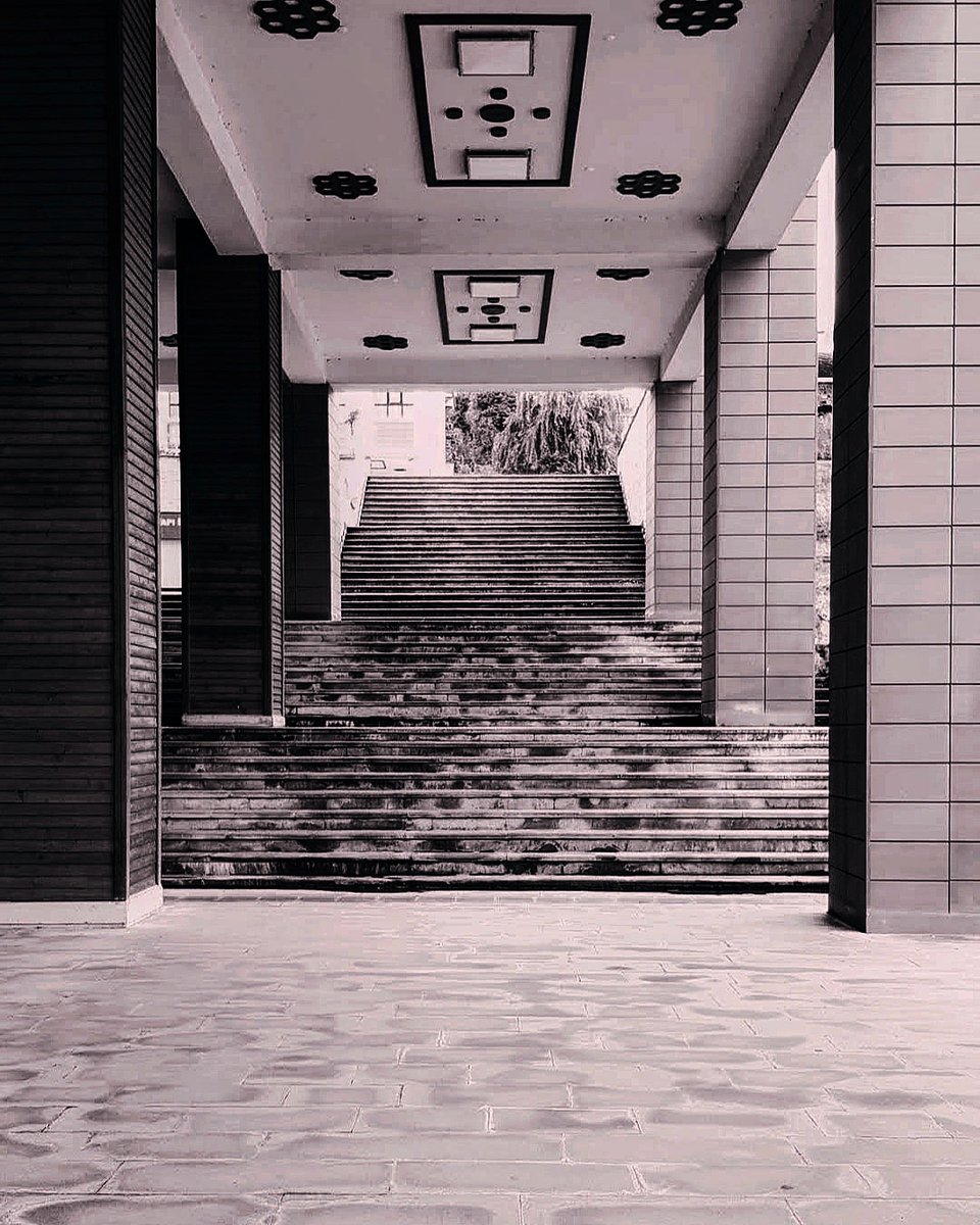 Günün ilk saatlerinde ağır ağır çıktığın bu merdivenlerden geriye sadece siyah beyaz hatıralar kaldı.. 🎥
#rteü