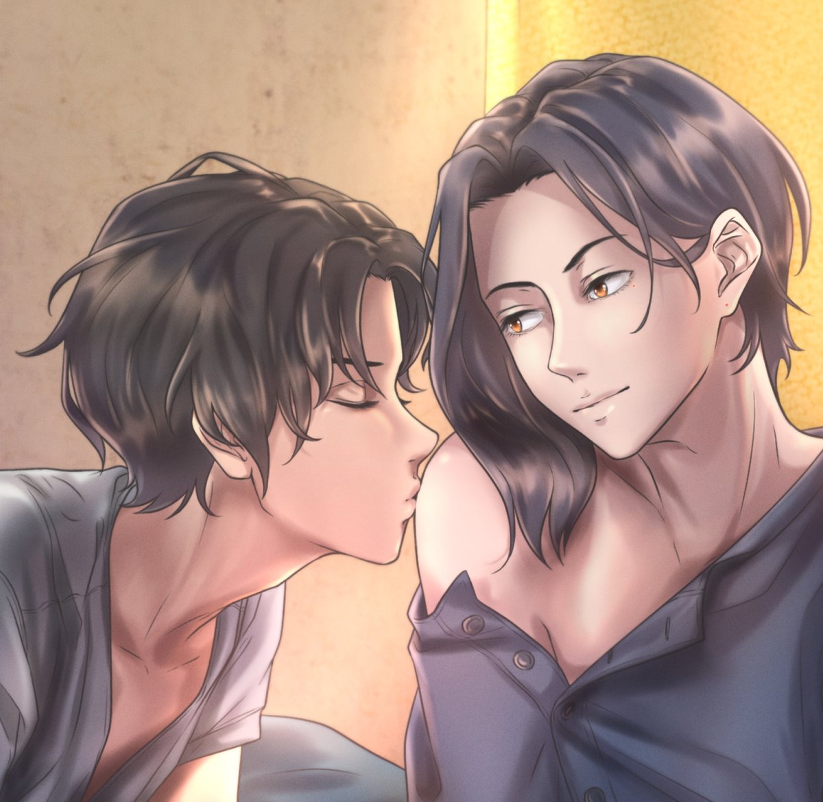 ghostly_day's tweet photo. Sorry I'm late for #ChangguWeek .｡･ﾟﾟ･(＞_＜)･ﾟﾟ･｡.
Domestic Life x Modern AU 
#杀破狼  #살파랑 #장경고윤 #ShaPoLang https://t.co/aynyJvuU4O