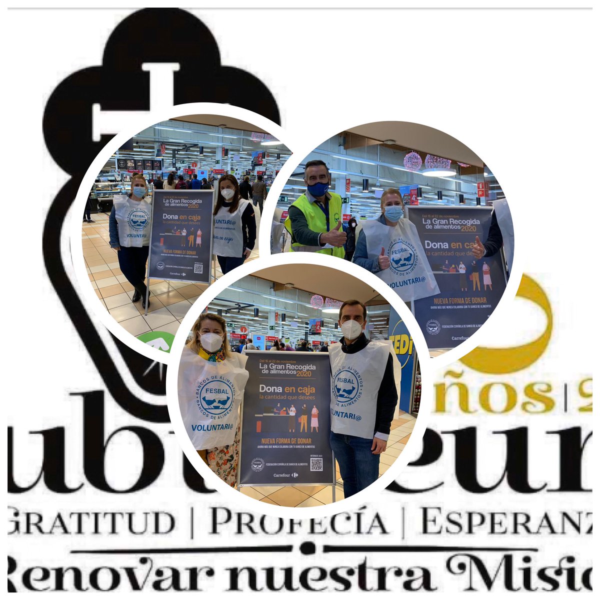 grupo_GAS's tweet photo. Broche final a un fin de semana lleno de anécdotas, con la INMENSA satisfacción de haber contribuido a  hacer de este mundo un mundo mejor... estar al lado del que más lo necesita. Renovamos nuestra Misión. ¡GRACIAS a tod@s! @SGabrielAlcala @GranRecogidaMad https://t.co/v76a36H7zQ