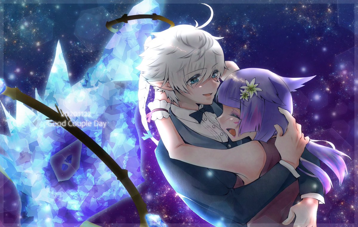 Licoは頭割りbアラ け6 Ifrit On Twitter いい夫婦の日inエオルゼア 遅刻したけどがんばって描きました アルフィノと自光リコちゃんいつになったらエタバンできますか 幸せになって Ff14 Ff14イラスト