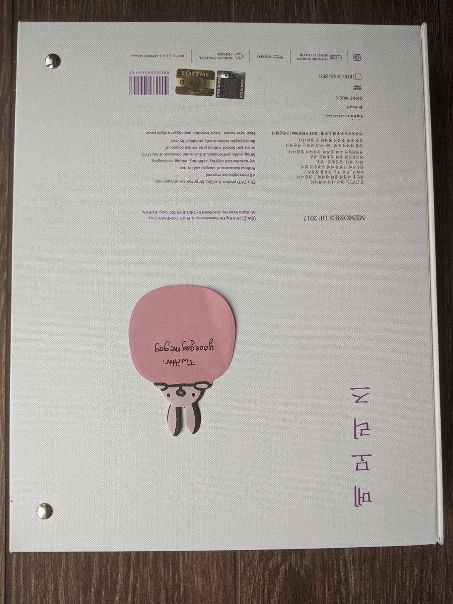 yoongaymegay's tweet photo. Selling BTS Bangtan Boys Memories of 2017 DVD Set without photocard
The set includes every original detail and is in perfect conditionπ
$70 CAD
#wtsbts #btswts #btssell #btssale #wtskpop #bts #wtsrm #wtstaehyung #wtsv #wtsjhope #wtsjungkook #wtsjimin #wtssuga #wtsjin https://t.co/E3OI4SS6Mt