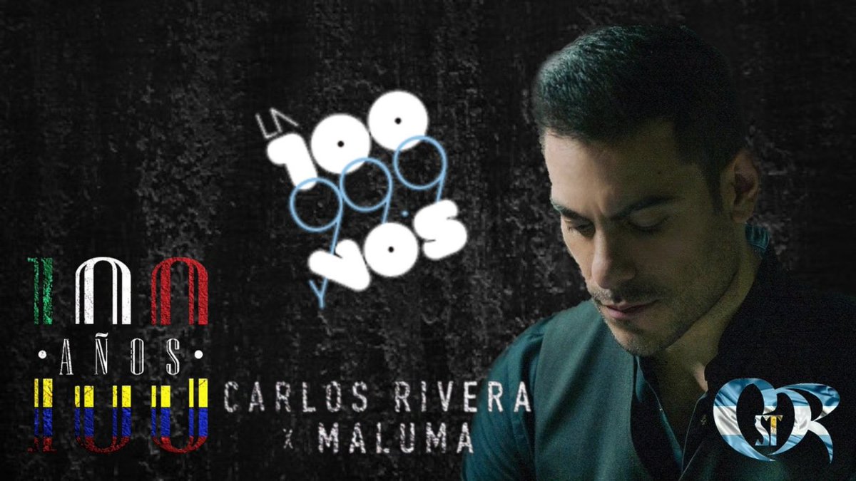 ArgSolosolotu's tweet photo. Hola! @la100fm Queremos escuchar #100Años de #CarlosRivera y #Maluma
Muchas gracias!
@SonyMusicArg @WestWoodEntt @ClubSoloTu_Arg @LauriaProd https://t.co/xDn5FtiiWk
