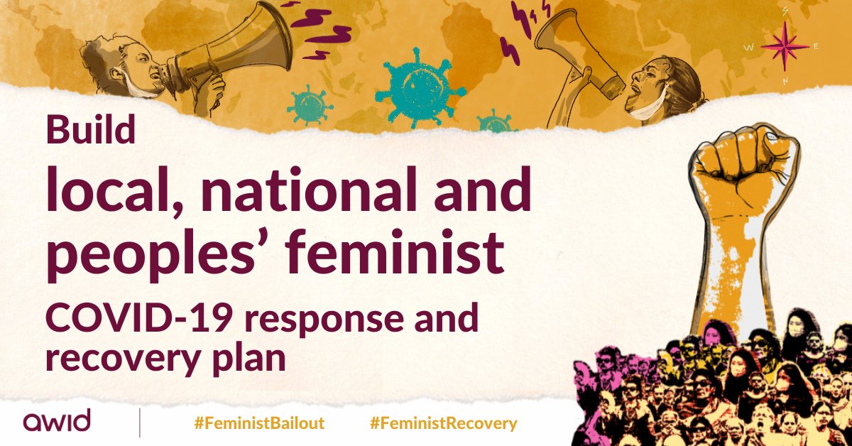 Build local, national and peoples' feminist COVID-19 response and recovery plans