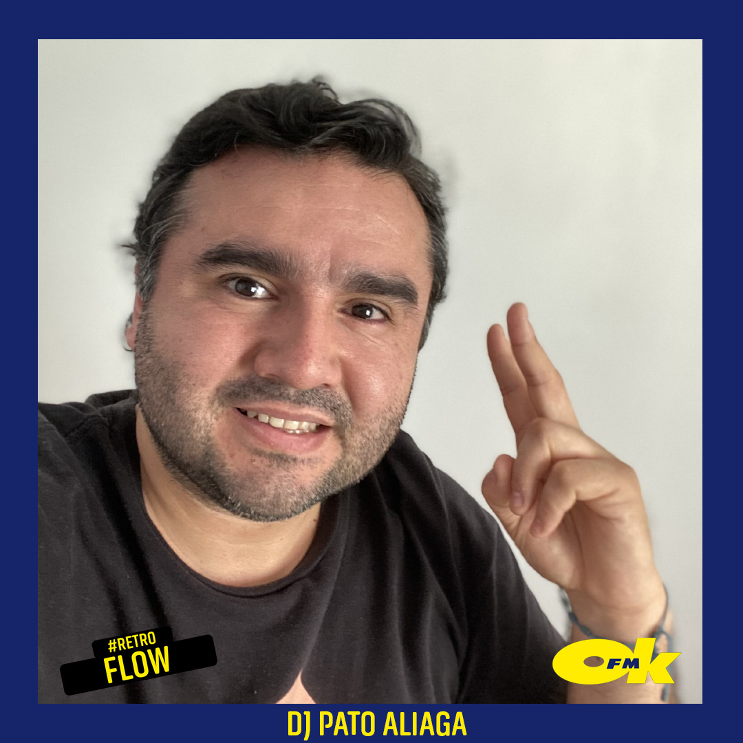 FMOk's tweet photo. Pato Aliaga llega con la hora de perreo vieja escuela 🟡🔵 #ponteOk con #retroflow https://t.co/opQwf5lmln