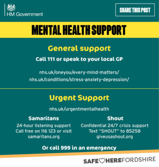 HfdsCouncil's tweet image. Mental wellbeing | It’s ok not to feel ok. Staying in, isolation or money worries can start to take its toll. Your mental health &amp;amp; wellbeing is as important as your physical health. You are not alone, there is help &amp;amp; support available: orlo.uk/9RJTP