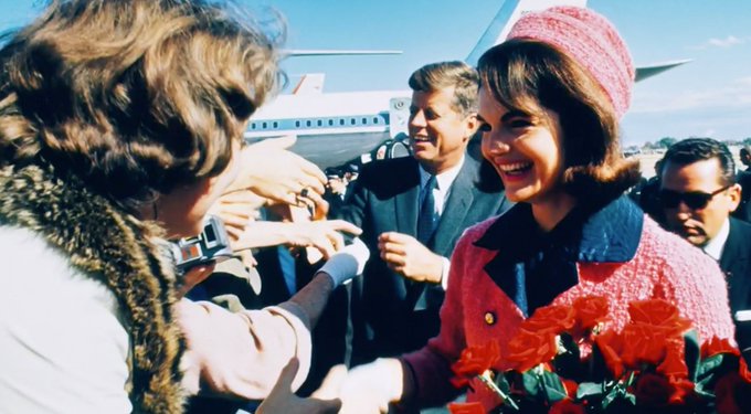 November 22, 1963: Riding in his motorcade through the streets of Dallas, Texas, John F. Kennedy is shot and ultimately killed by an assassin’s bullet. The president and first lady were visiting Texas to rally for JFK’s re-election in 1964.  #JFKassassination