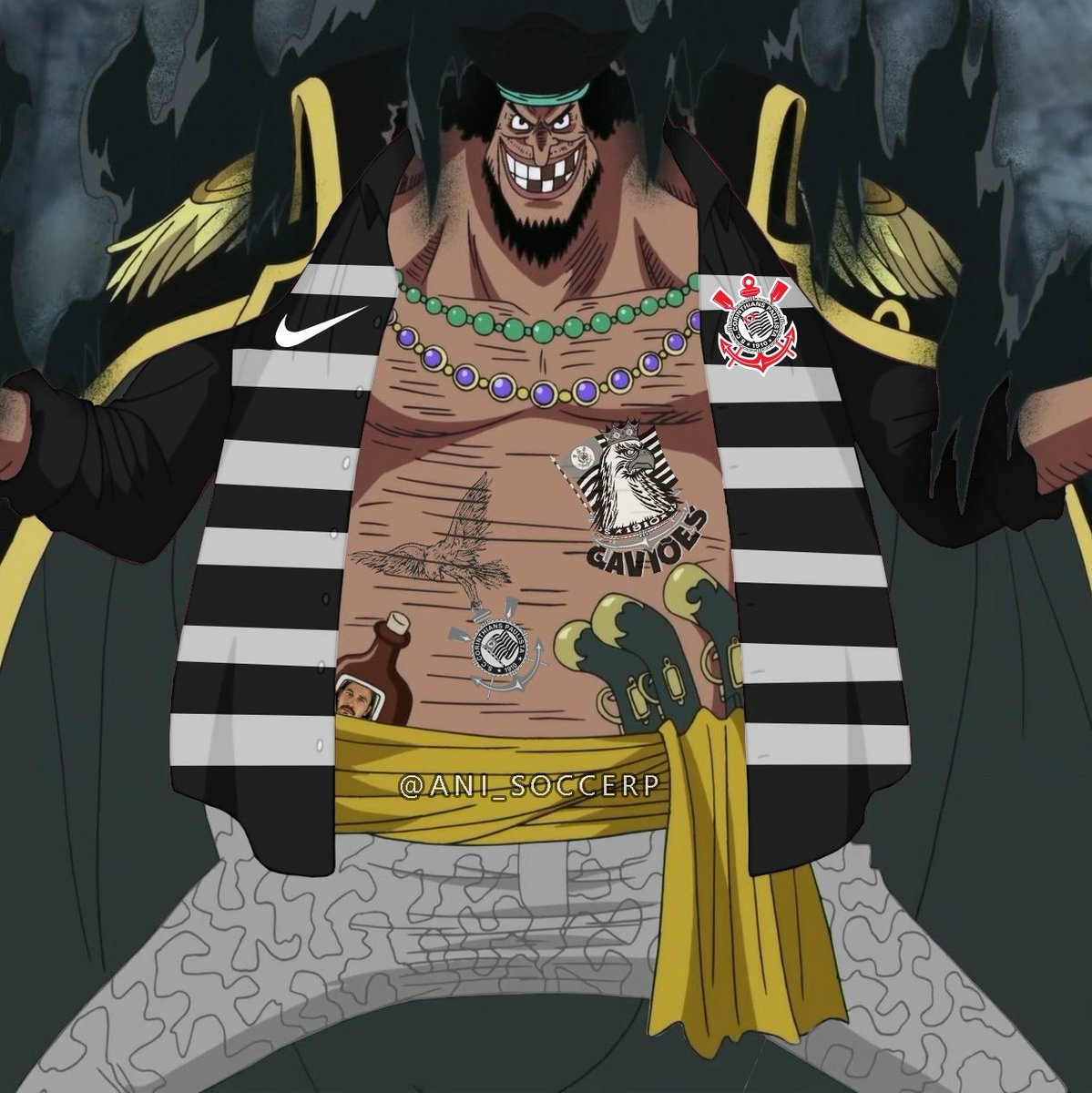 One Piece: Barba Negra quer se tornar o Rei dos Piratas?