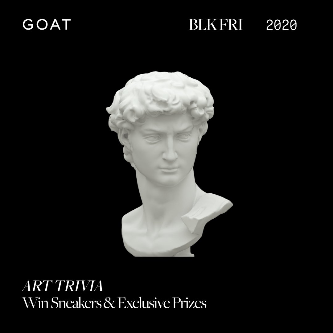 MelissaPeris's tweet photo. Join me in playing #GOATBlackFriday trivia! https://t.co/EvYoAlsfZq https://t.co/iOV3QCL2tI