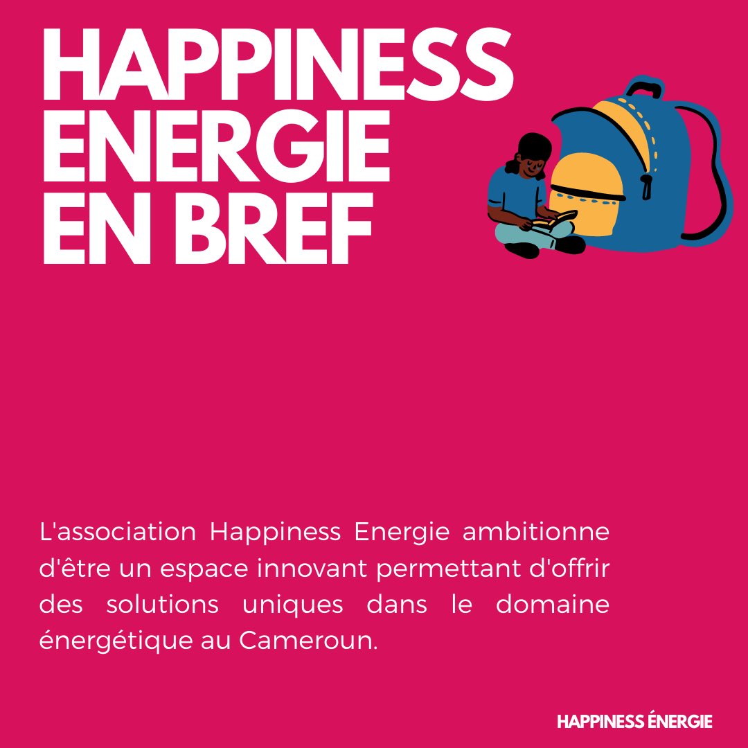 happinessafrica's tweet photo. Happiness Énergie lance #Solarkid ! 

Un projet solidaire ayant pour objectif de financer des sacs solaires pour des enfants dans une école primaire à Douala. 

Pour plus d’informations, rendez-vous sur notre cagnotte en ligne 👇🏾

https://t.co/sFHBGiAJxs https://t.co/U9DpOwxypJ