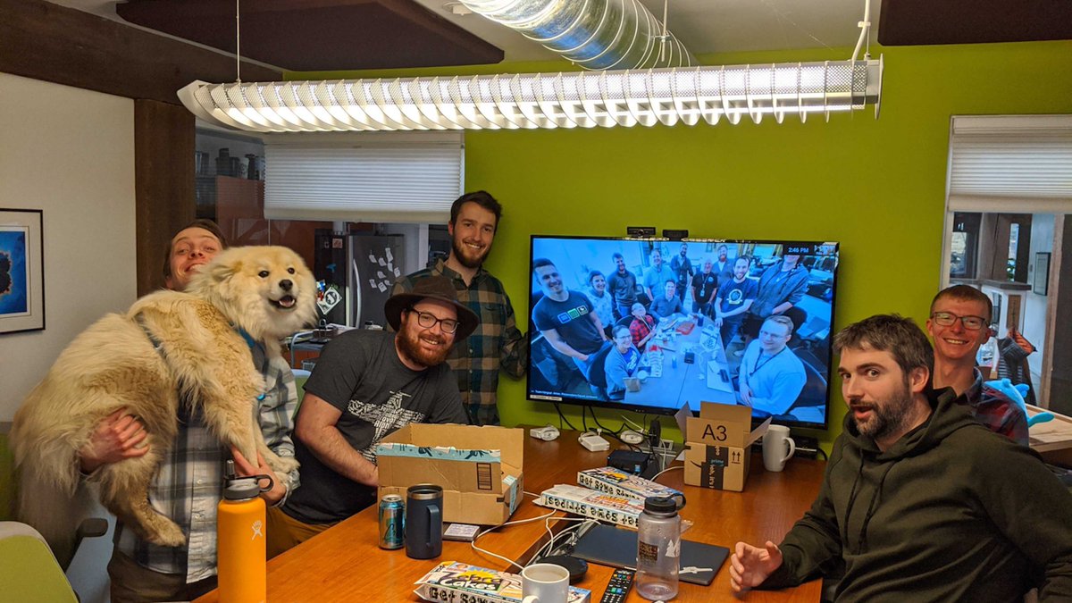 Workiva's tweet photo. 17 People + Multiple Locations = One Team Culture 🏆 

How? This #Workiva R&amp;D team shares their secrets for creating a single, unified team #culture across multiple locations: https://t.co/g0pJOSL9nR

#WorkivaLife #WorkFromHome #WorkFromAnywhere https://t.co/r2IUtVx2RX