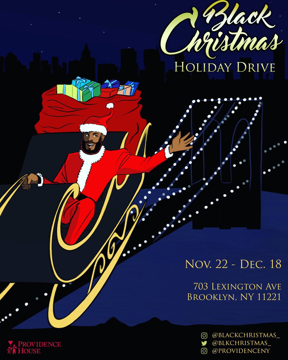"Do your little bit of good where you are;It's those little bits of good put togetherthat overwhelm the world”⁃Archbishop Desmond TuTuThis year, Black Christmas will host their annual holiday drive for the Christmas season.