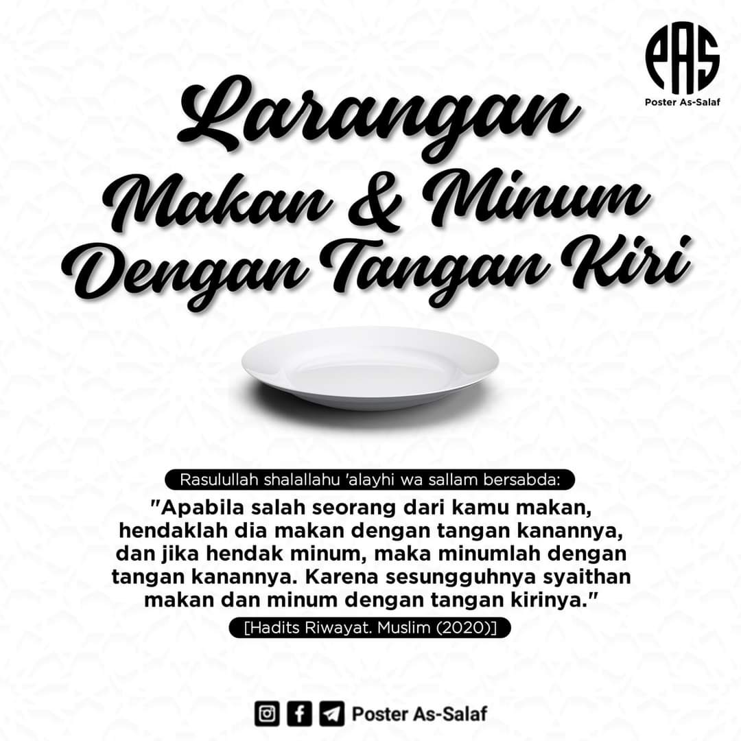 abufaizah03's tweet photo. Makan dengan Tangan Kiri? Stop Sejak Sekarang! https://t.co/PN38fqH8F9