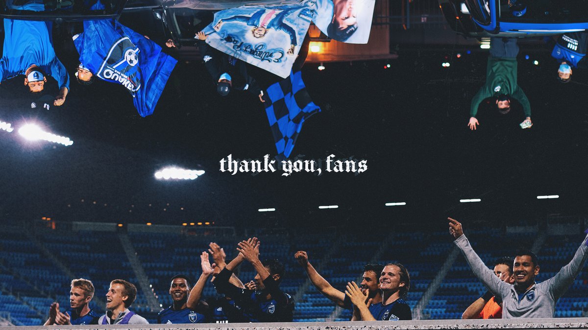 SJEarthquakes's tweet photo. This team has heart.

We fought until the end.

Thanks for having our back, San Jose.

Can't wait to see you in 2021.

#NeverSayDie https://t.co/RO5w2iNMHi