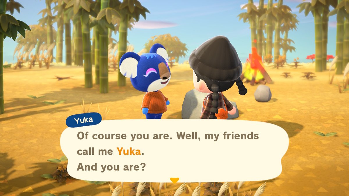 Emma82819600's tweet photo. Found my favourite villager today! #AnimalCrossing #ACNH #NintendoSwitch #Yuka https://t.co/2jGXTBZmEu