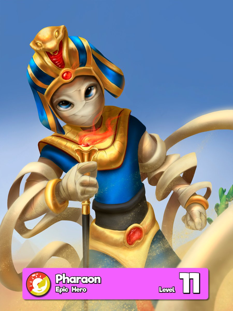 WarOfCrypta's tweet photo. NEW HERO IS OUT! 🔥

Pharaon is now available in our in-game shop! Battle with him on your side to see the true power of a pharaoh! https://t.co/8NtjZ4Iqyx