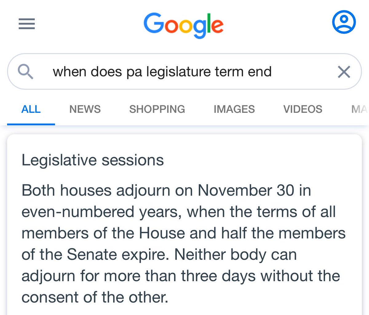 The GOP lawsuits are so dopey that if PA doesn’t certify the vote, after November 30th, we literally don’t have a PA House + 1/2 of the Senate, both of which are controlled by Republicans. And they accuse me of smoking too much weed.