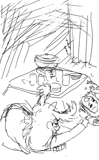 みんなおはよ〜〜
朝チュンのヨロビ殿とヘラジカ様を描きました
引き続きお題的なやつもヨロヨロ〜〜 https://t.co/F572rPymmA 