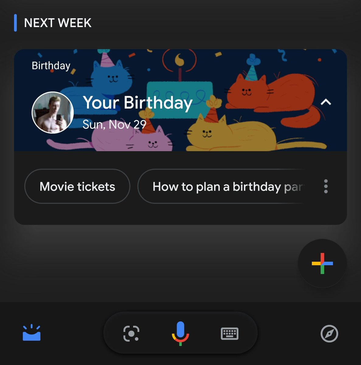 KrisMinsk's tweet photo. Google Assistant, I appreciate that you brought this up AND that the background is filled with cats, but I smh at your obliviousness to current events.
π π π
(also #neomorphic design helloo) https://t.co/XyeC6vS7q4